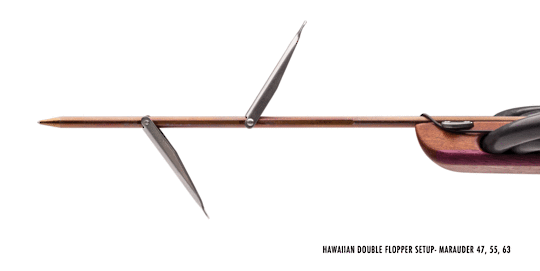 Riffe Marauder Speargun Double Flopper Shaft